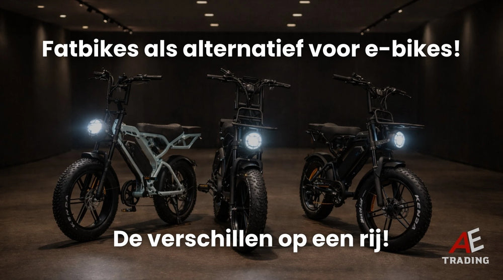 Ontdek de Unieke Wereld van Fatbikes: Een Verrassend Alternatief voor Standaard E-Bikes AE-trading