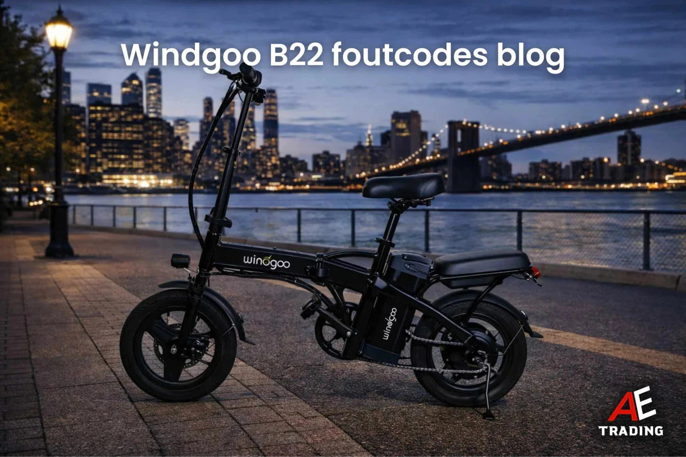 Windgoo B22 foutcodes blog AE-trading
