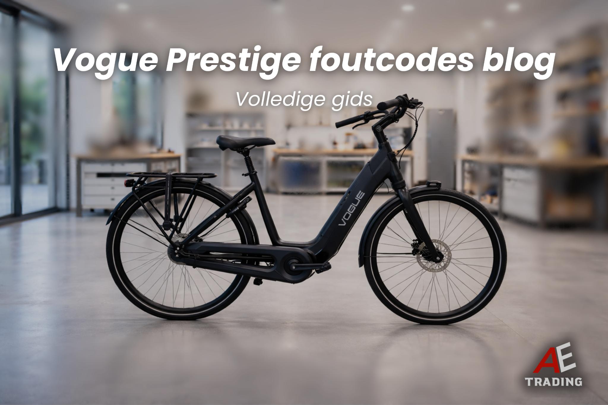 Vogue Prestige foutcodes blog