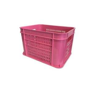 Stevige Roze PVC Krat 30L 40x30x25cm - AE-trading