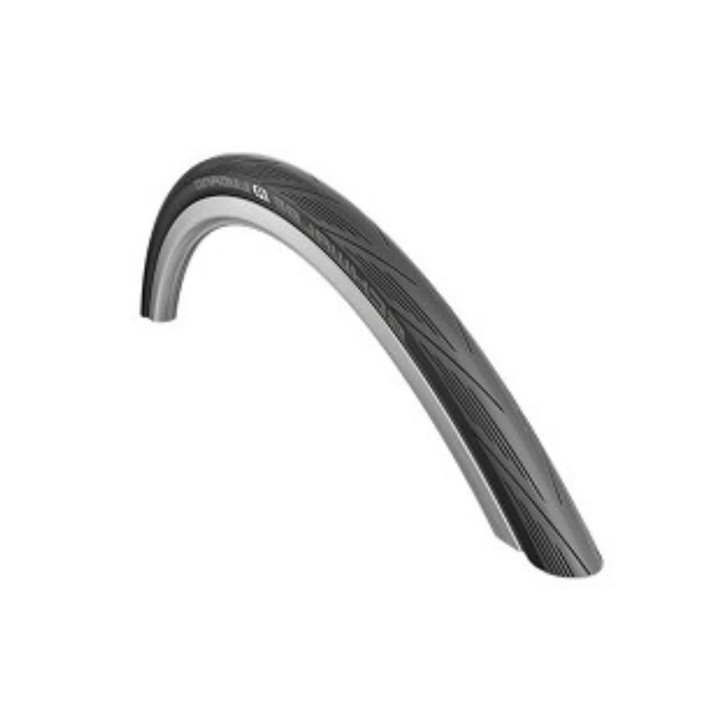 Buitenband: Schwalbe Lugano 2 (K guard) Kleur: Zwart zonder reflectie Maat: 700x25c ETRTO 25-622 - AE-trading