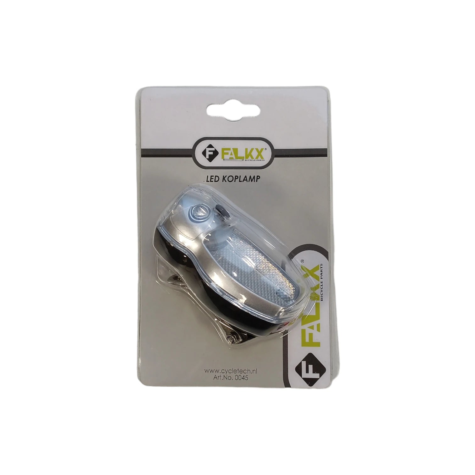 FALKX Uil LED Koplamp met 2 LEDs en Batterijen (Hangverpakking) - AE-trading