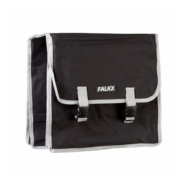 FALKX Shopping tas dubbel afmeting: (2x) 34x32x10. totaal inhoud 22L - AE-trading