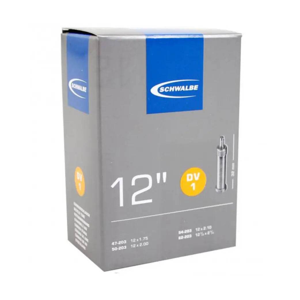 Schwalbe Fiets Binnenband 12x1/2x1.75 ETRTO 47/62-203 met Dunlop Blitz/Holland Ventiel DV1 32mm AE-trading