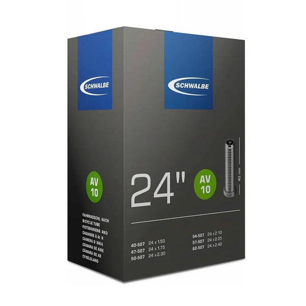 Schwalbe Binnenband 24x1.50-2.50 ETRTO 40/62-507, Ventiel: Schräder/auto AV10 - AE-trading