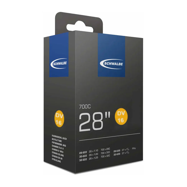 Schwalbe binnenband 28/27x1 1/4-1/8, 700x28-32C ETRTO 28/32-622/630 Ventiel: Dunlop Blitz/Holland DV16 40mm - AE-trading