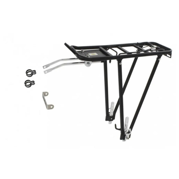 M-Wave Bagagedrager universeel, zwart aluminium 26/28 inch (hangverpakking) - AE-trading