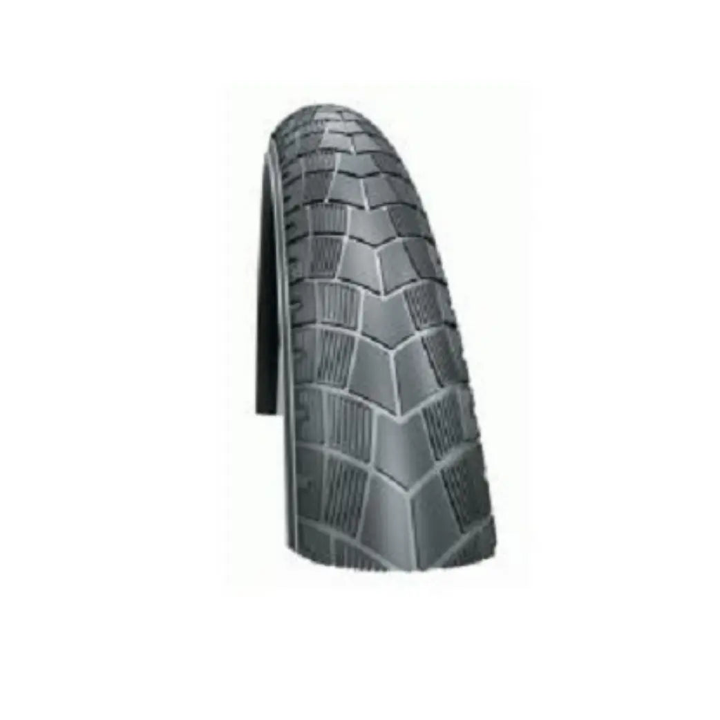 Schwalbe Big Apple Buitenband: Anti-lek Raceguard, Zwart met Reflectie, Maat 20x2.15 (ETRTO 55-406) AE-trading