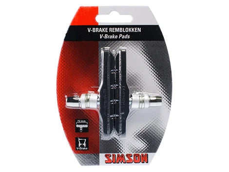 Simson remblokken V-brake 72 mm - AE-trading