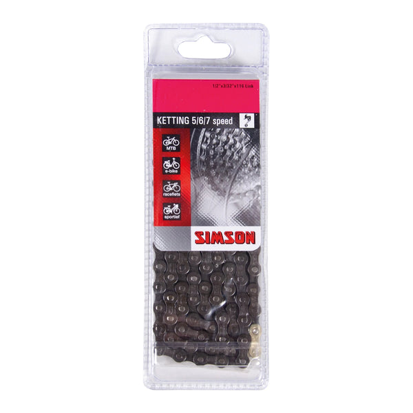 Simson Ketting Derailleur 5/6/7, UG - AE-trading
