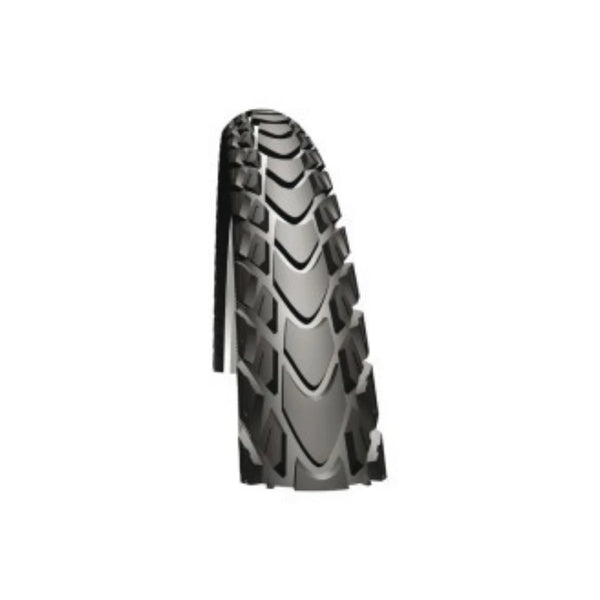 Buitenband: Schwalbe Road Cruiser (puncture guard) Kleur: zwart met reflectie Maat: 26x1,75 ETRTO 47-559 - AE-trading