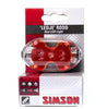 Simson Batterij achterlicht 5 LED's AE-trading