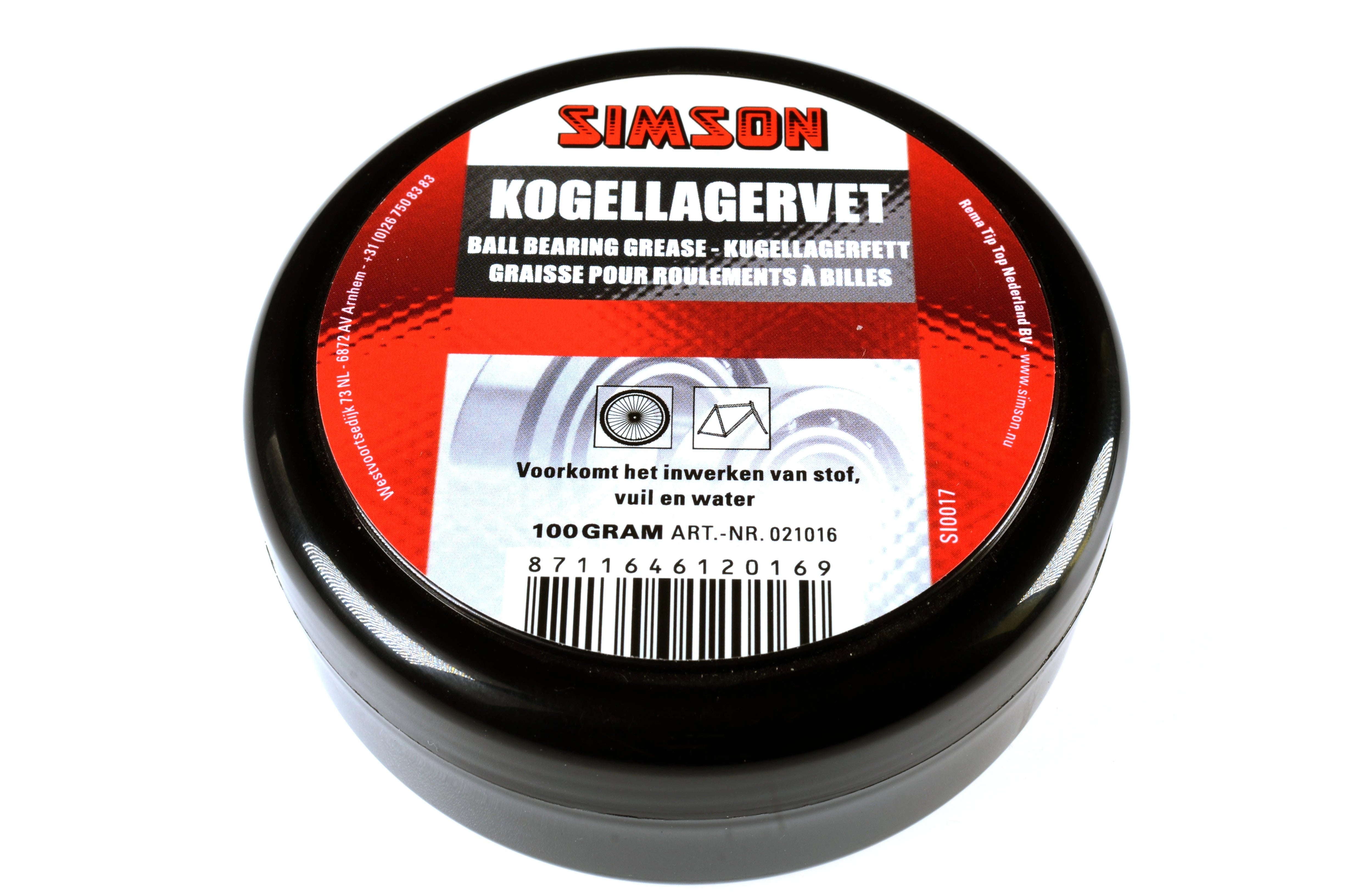 Simson Kogellagervet 100 gram AE-trading