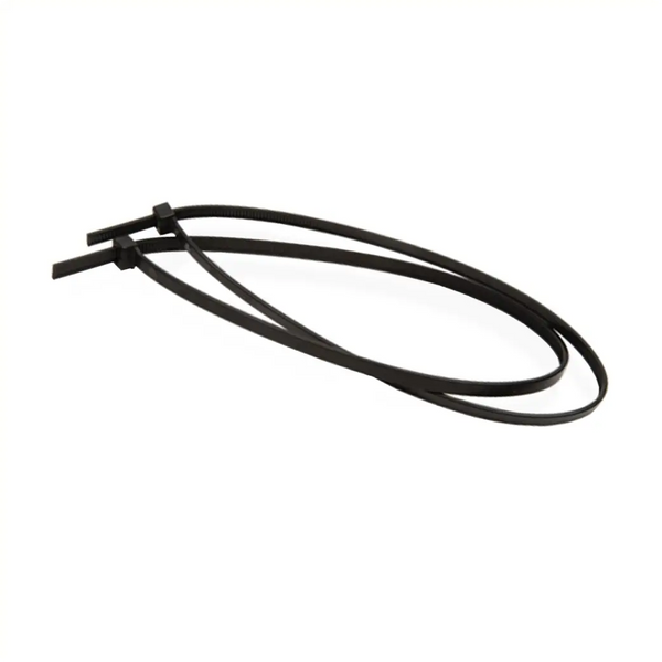 Tie wrap / kabelbinder zwart 180x7,5 mm per 100 - AE-trading