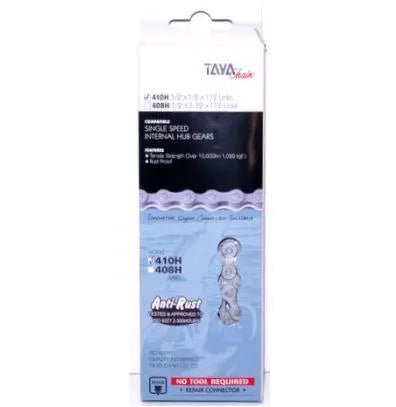 Taya ketting 410H GST-500 single speed anti-roest, 1/2x1/8x112 (hangverpakking) - AE-trading