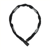 Abus Web Kettingslot 1500/60 Zwart met Textielhoes, 4 mm Ketting, 60 cm Lengte, Beveiligingsniveau 3 AE-trading