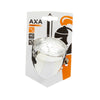 Axa Classic LED Batterij Koplamp Zilver met 50 uur batterijduur (incl. batterijen) - AE-trading