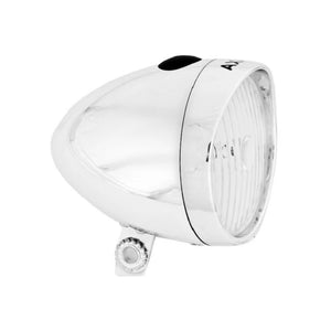 Axa Classic LED Koplamp zilver incl. batterijen (werkplaatsverpakking) AE-trading