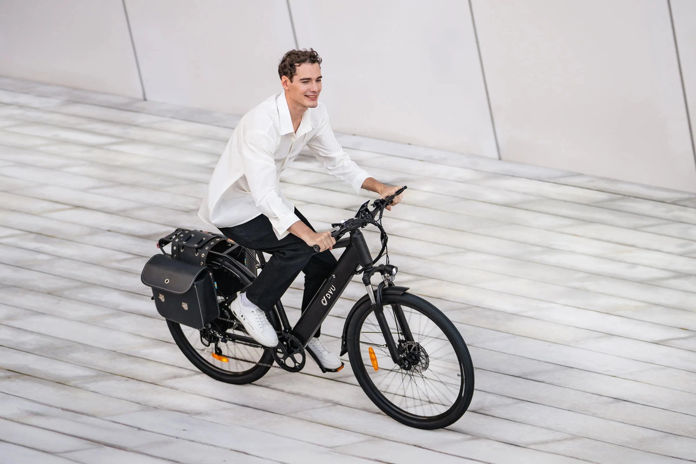 DYU C5 Elektrische Fiets 27,5 Inch E-bike AE-trading