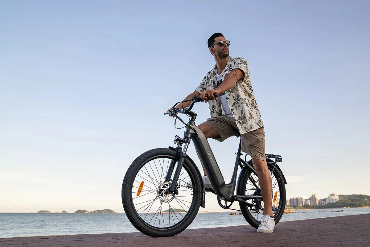 DYU C1 Elektrische Fiets 26 Inch E-bike AE-trading