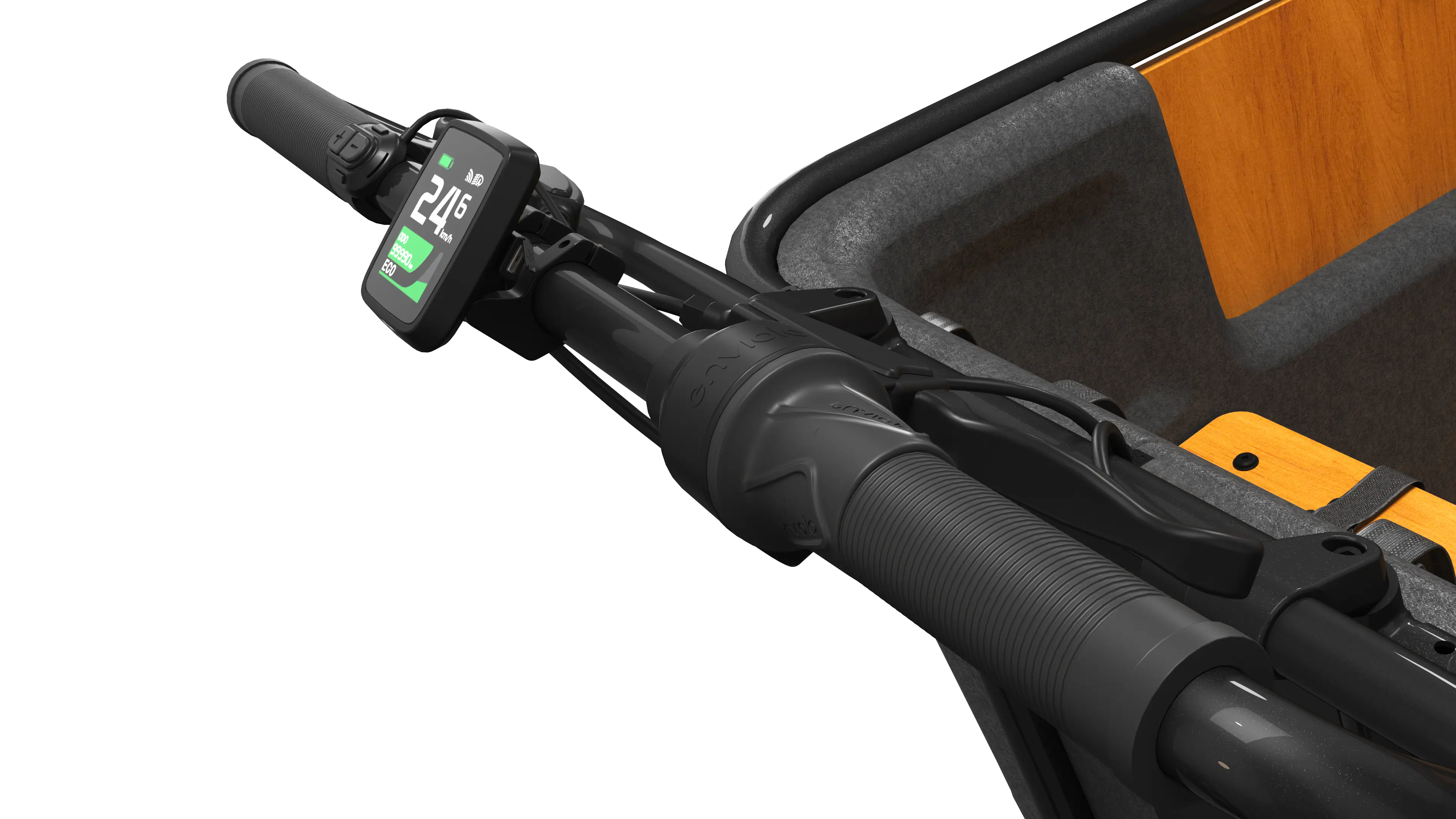 Cangoo Buckle Up – Elektrische Bakfiets met 3 Wielen – 250W Middenmotor – 13Ah Accu – Hydraulische Schijfremmen – 4 Kinderzitplaatsen - AE-trading