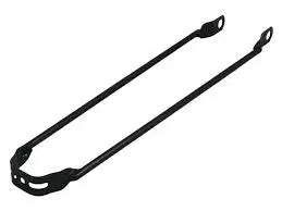 Spatbordstang voor tourfiets 28x1 1/2 inch, zwart, enkel stuk AE-trading