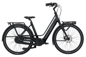 BSP Attivo Black Matt 48 cm – Elektrische Stadsfiets – Bafang M410 – 520 Wh - AE-trading