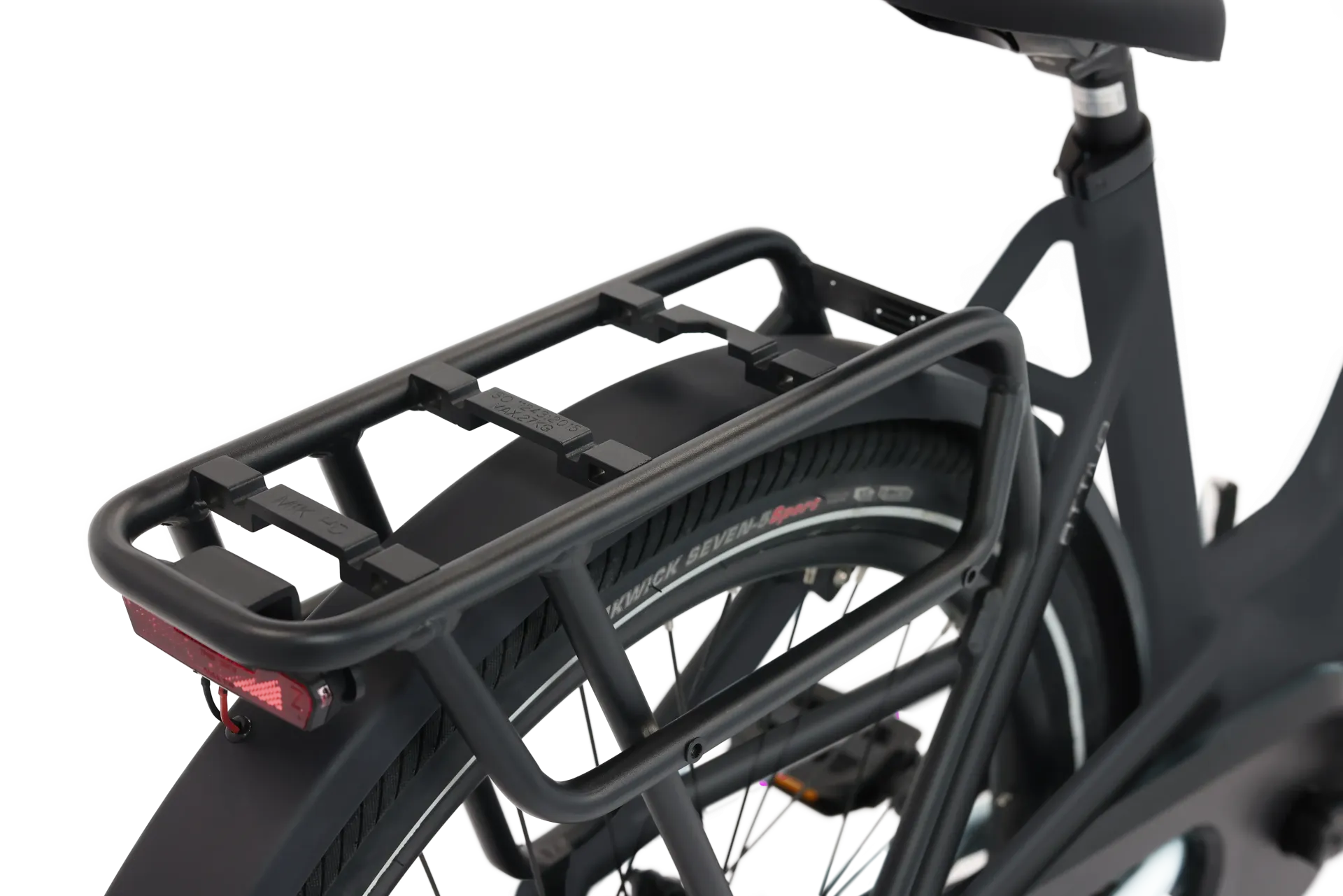 BSP Attivo Black Matt 48 cm – Elektrische Stadsfiets – Bafang M410 – 520 Wh - AE-trading