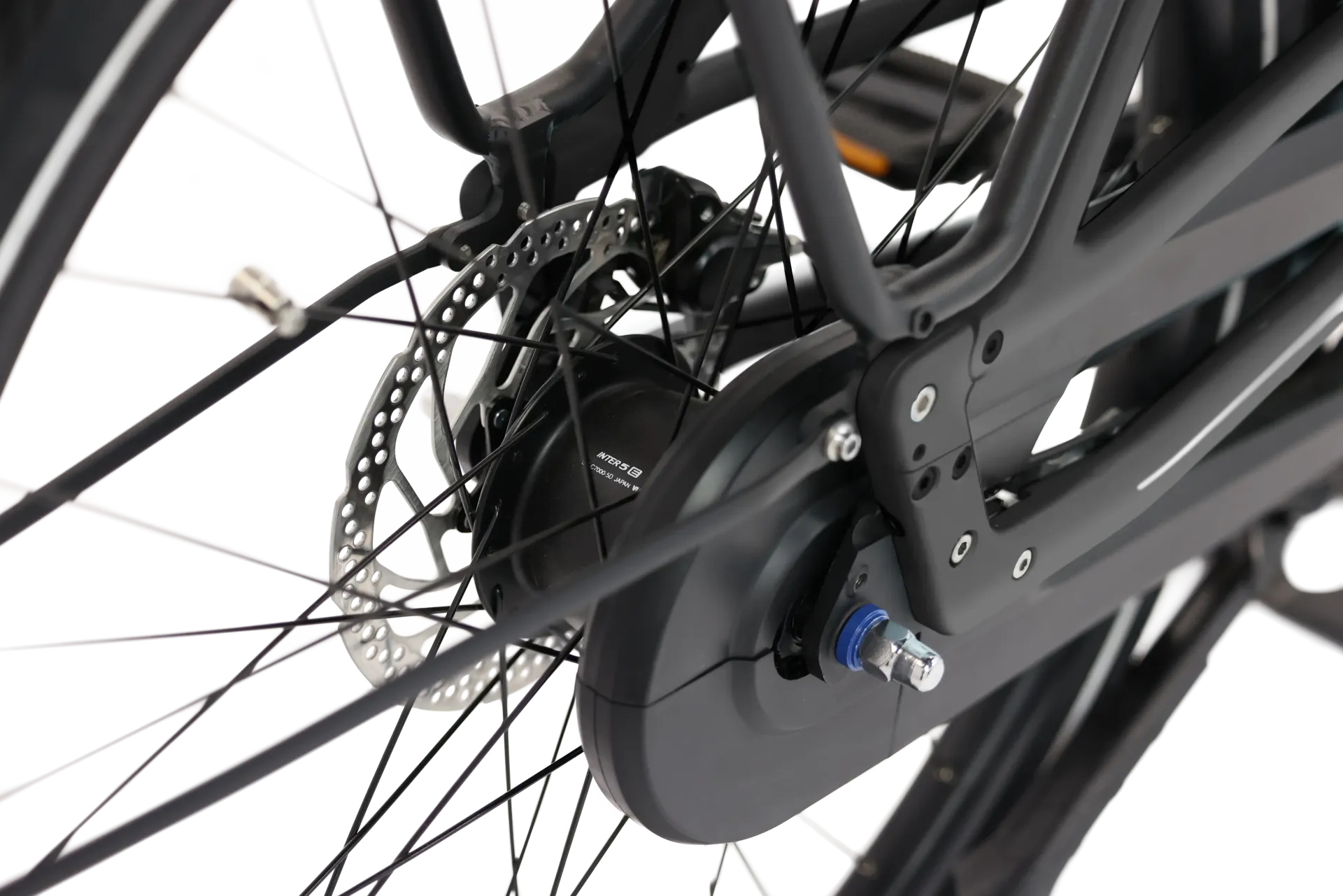 BSP Attivo Black Matt 48 cm – Elektrische Stadsfiets – Bafang M410 – 520 Wh - AE-trading