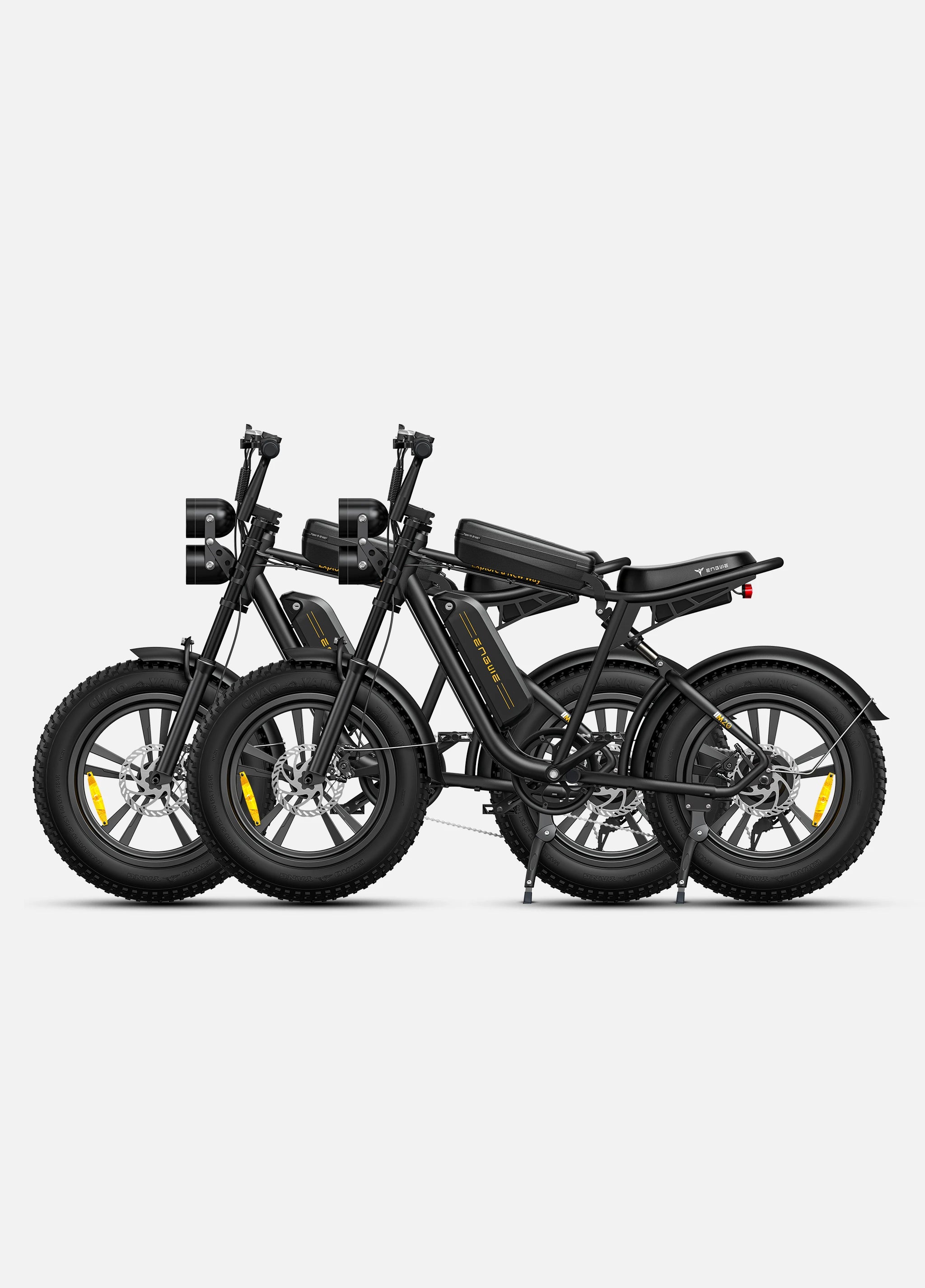 Engwe M20 - Fatbike - Zwart - 13 Ah AE-trading