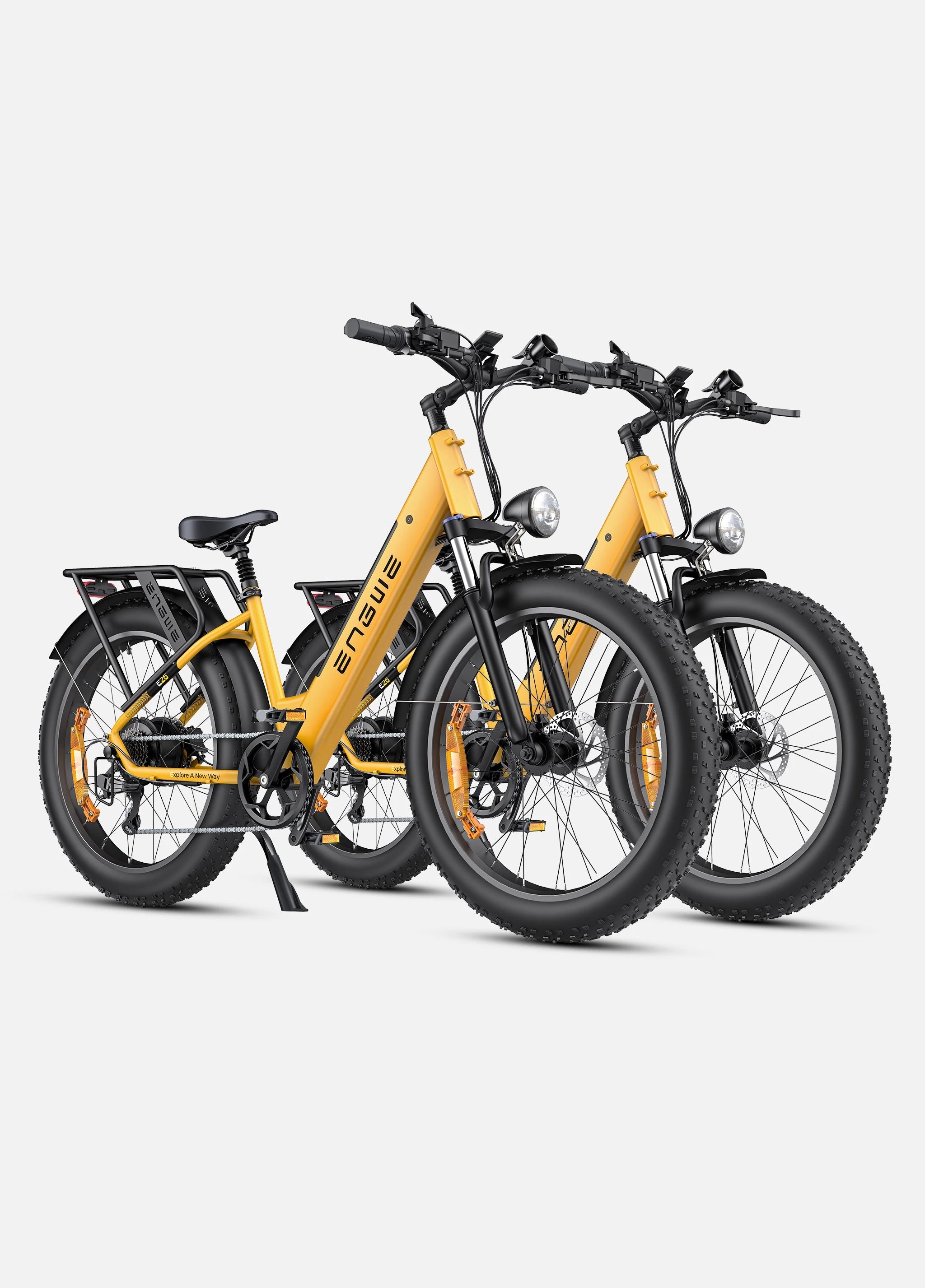 Engwe E26 - Geel - Step-Thru - Elektrische Fiets - E-bike AE-trading