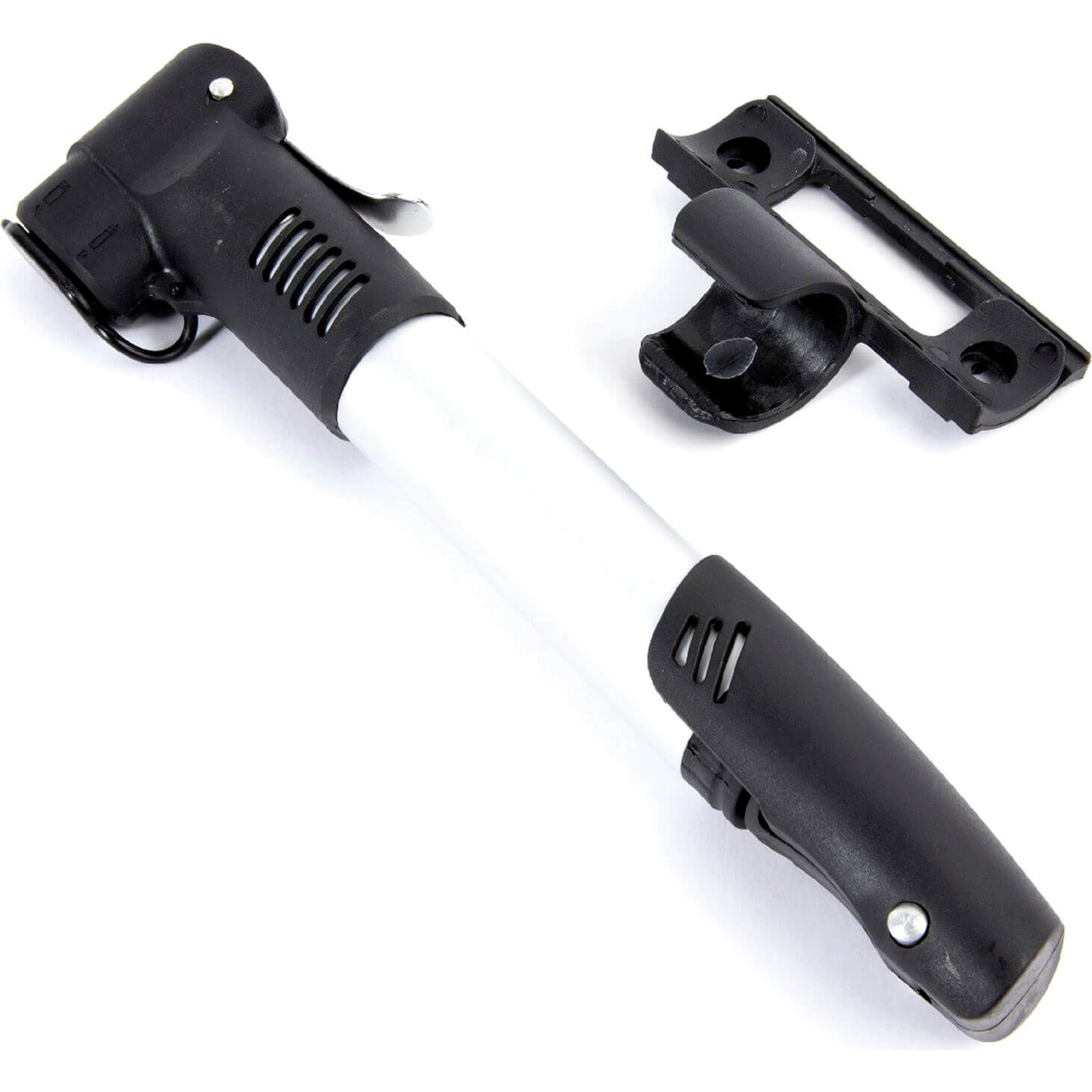 Mirage Mini pomp dualhead met frameklem uni zilver - AE-trading