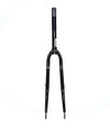 Zwarte Hybride Voorvork 28 inch met V-Brake nokken, 1 1/8 inch balhoofdbuis - 250mm en Schroefdraadlengte 145mm AE-trading