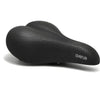 Comfortabel Selle Royal Avenue Fietszadel voor Dames, Zwart (Zonder Strop) AE-trading