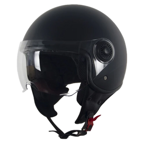 Helm Vito Jet Loreto Mat Zwart Xs - AE-trading
