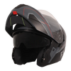 Helm Vito Systeemhelm Furio Mat Zwart/Rood M - AE-trading