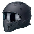 Helm Vito Jet Bruzano Mat Zwart M - AE-trading