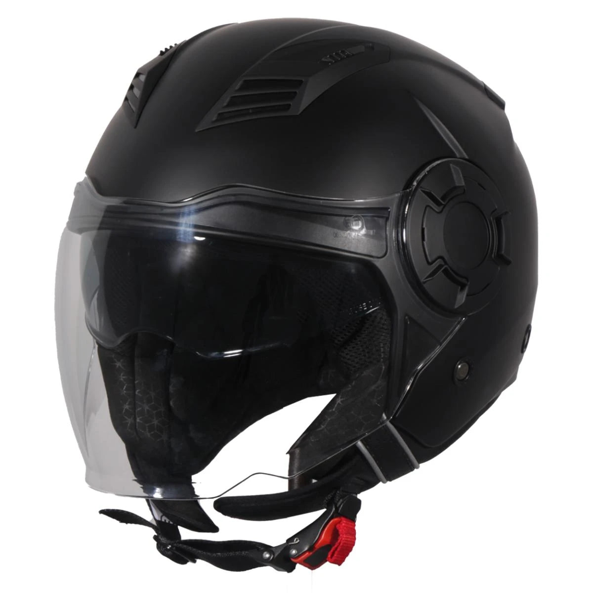 Helm Vito Jet Isola Mat Zwart Xs AE-trading