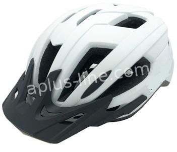 Helm Vito E Village Glans Wit + Peak (E Bike) S/M (54 58 Cm) AE-trading