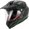 Helm Vito Crosshelm Met Vizier Molino Mat Zwart/Army Green Xl - AE-trading
