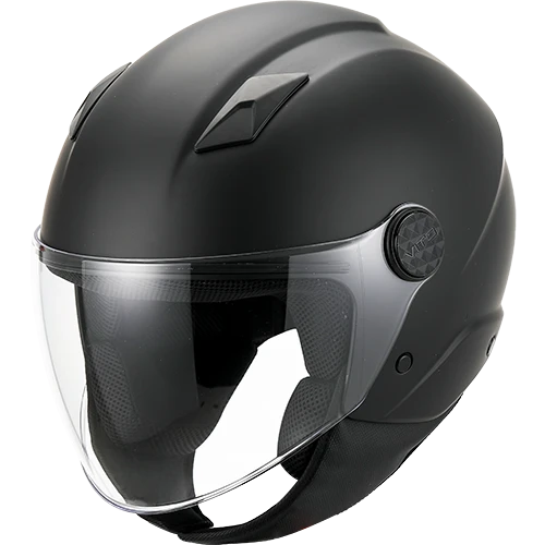 Helm Vito Jet Uno Mat Zwart M (Netto Prijs) - AE-trading