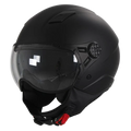 Helm Vito Jet Lavori Mat Zwart Xxl - AE-trading