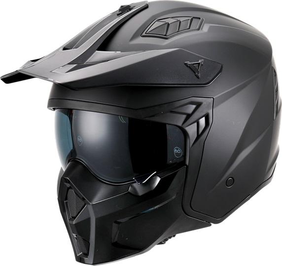 Helm Vito Jet Predator Mat Zwart M - AE-trading