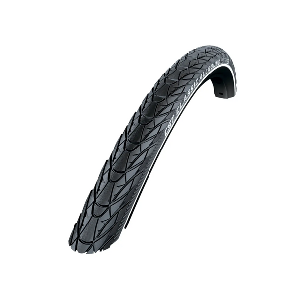 Buitenband CST Classic Trend (1mm anti-lek) Kleur: Zwart met zijreflectie Maat: 26x1,75, ETRTO 47-559 - AE-trading