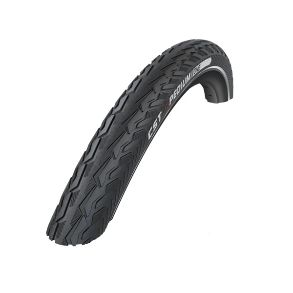 Buitenband: CST Xpedium One (1mm anti-lek) Kleur: zwart met reflectie Maat: 28x1.50, 700x38C, ETRTO 40-622 - AE-trading