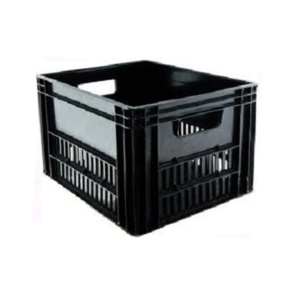 Krat PVC zwart 40L 43x35x27 - AE-trading