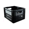 Stevige Zwarte PVC Krat 40L - 43x35x27 cm AE-trading