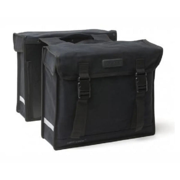 New Looxs canvas deluxe, zwart. afmeting: (2x) 39x33x18cm. totaalinhoud 46L - AE-trading