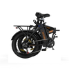 Hitway BK11 Fatbike 20 x 4.0 – Elektrische Vouwfiets – 250W motor- 25km/h - Zwart Oranje AE-trading