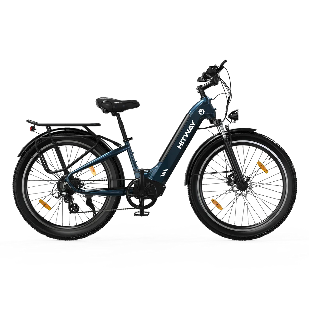 Hitway BK16 Elektrische Fiets 26 Inch 3.0 E-bike 48V 18Ah Blauw AE-trading